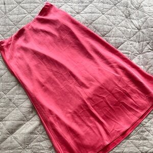 Satin Pink J.Crew Women's Skirt
